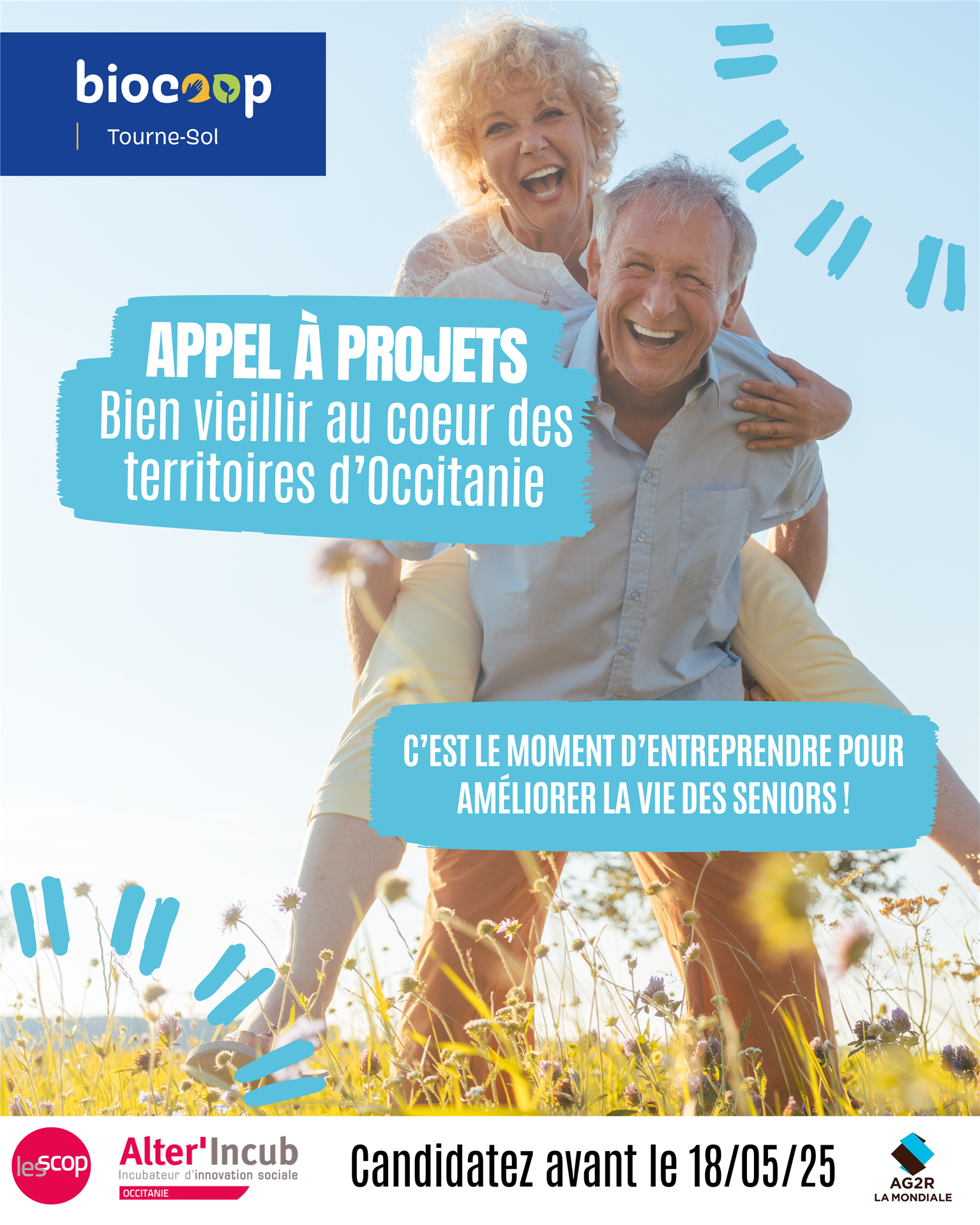 🚀 Appel à projets | Bien vieillir au cœur des territoires d’Occitanie