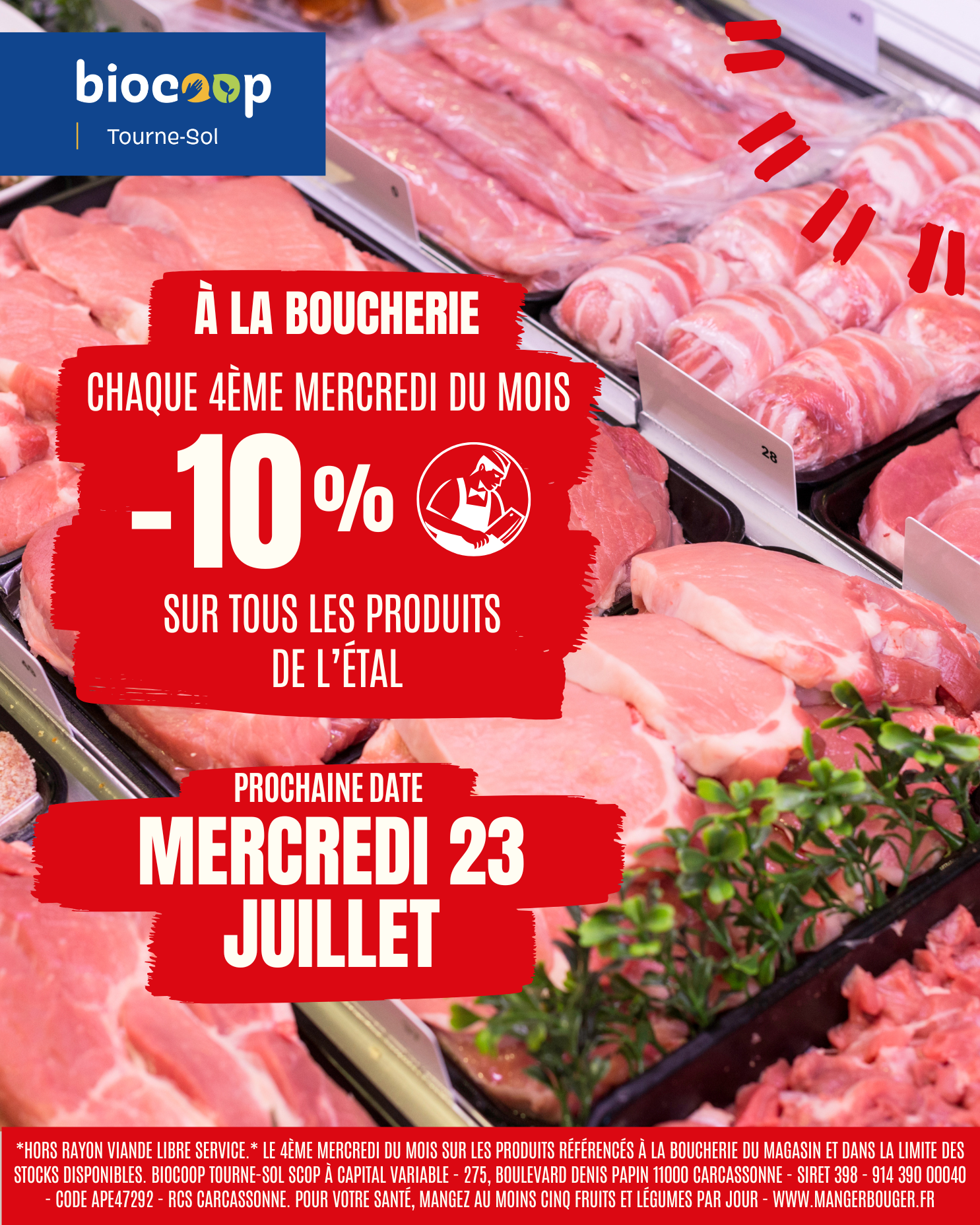 ✨ -10% sur tout le rayon boucherie ✨ ✨ -10% sur tout le rayon boucherie ✨