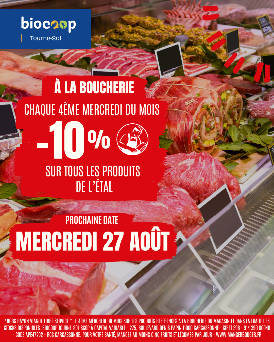 ✨ -10% sur tout le rayon boucherie ✨ ✨ -10% sur tout le rayon boucherie ✨