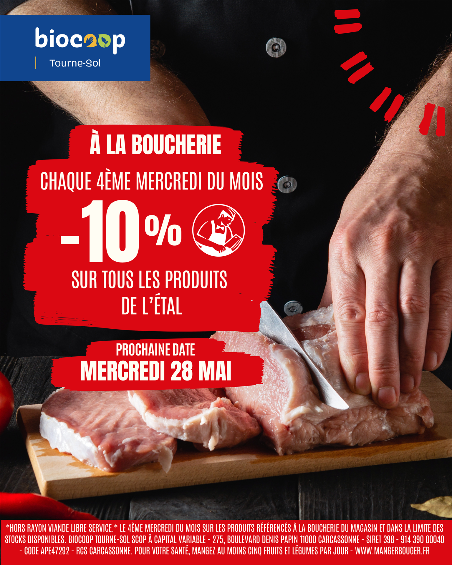 ✨ -10% sur tout le rayon boucherie ✨