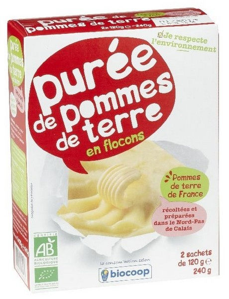Purée pomme de terre flocon 240g Purée pomme de terre flocon 240g