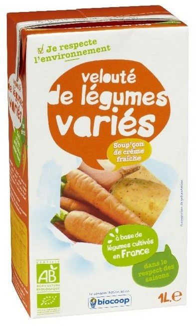 Velouté légumes variés 1L Velouté légumes variés 1L