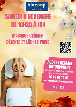 MASSAGE CRÂNIEN DETENTE ET LÂCHER PRISE