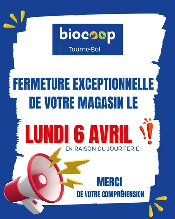 FERMETURE EXCEPTIONNELLE JOUR FÉRIÉ FERMETURE EXCEPTIONNELLE JOUR FÉRIÉ